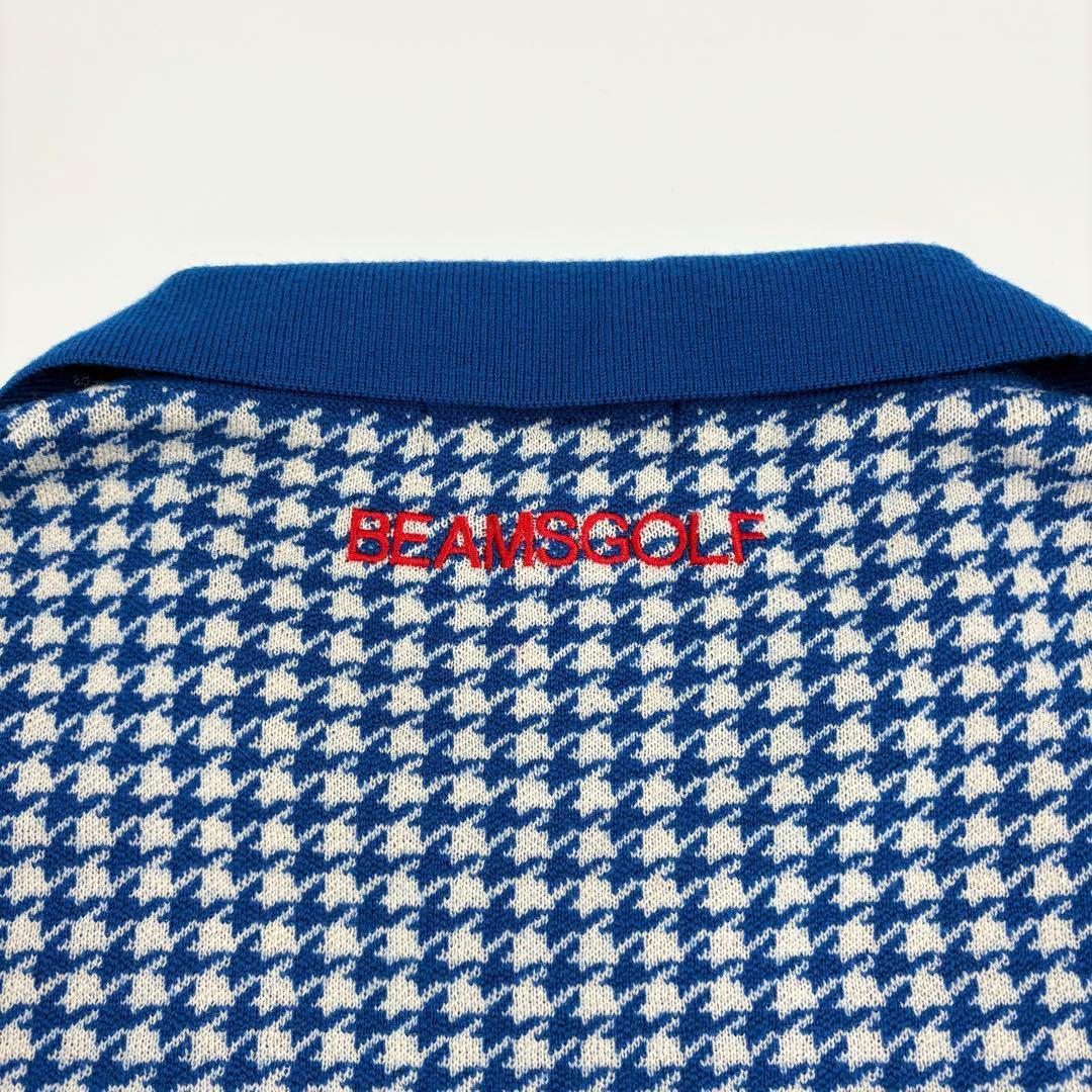 美品　BEAMS GOLF ビームスゴルフ ニットポロシャツ XL 777