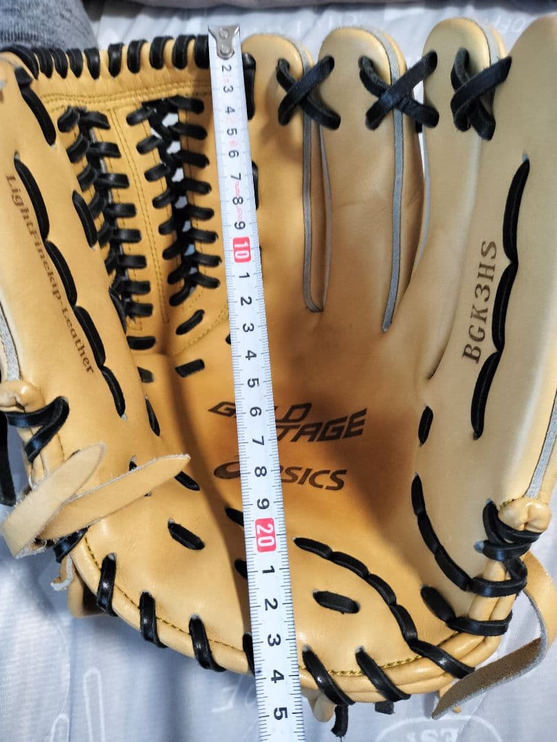 asics GOLD STAGE 硬式グローブ 内野手用 美品 未使用
