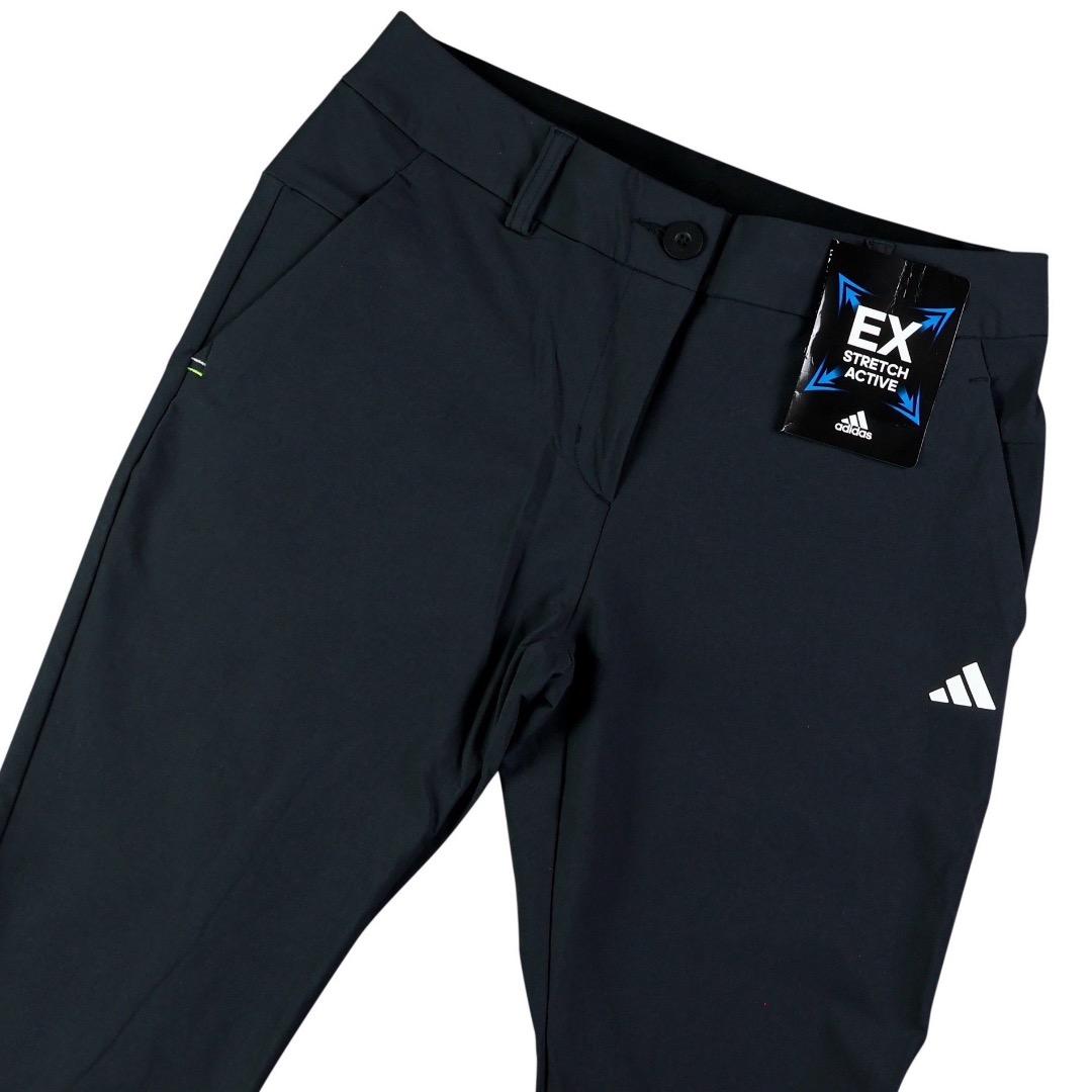 【L】定価12,650円 アディダス ゴルフ EX STRETCH パンツ 黒