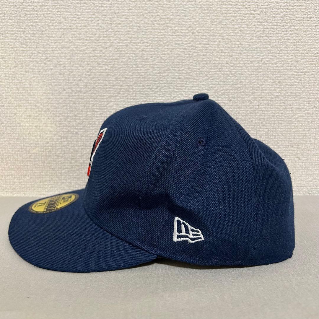 NEW ERAニューエラ キャップ 59FIFTY インディアンズ ネイビー