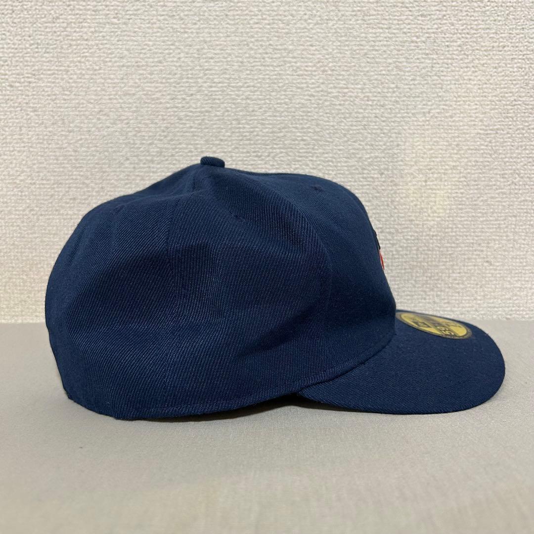 NEW ERAニューエラ キャップ 59FIFTY インディアンズ ネイビー