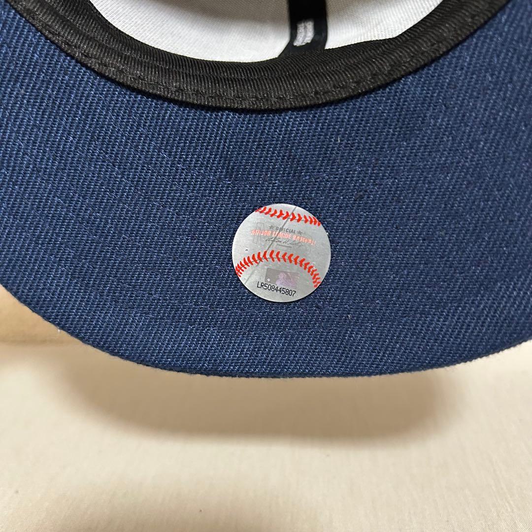 NEW ERAニューエラ キャップ 59FIFTY インディアンズ ネイビー