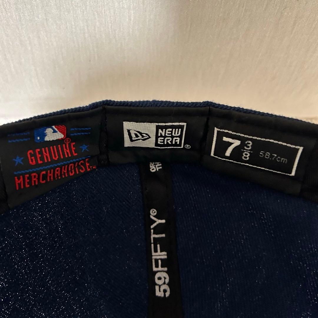 NEW ERAニューエラ キャップ 59FIFTY インディアンズ ネイビー