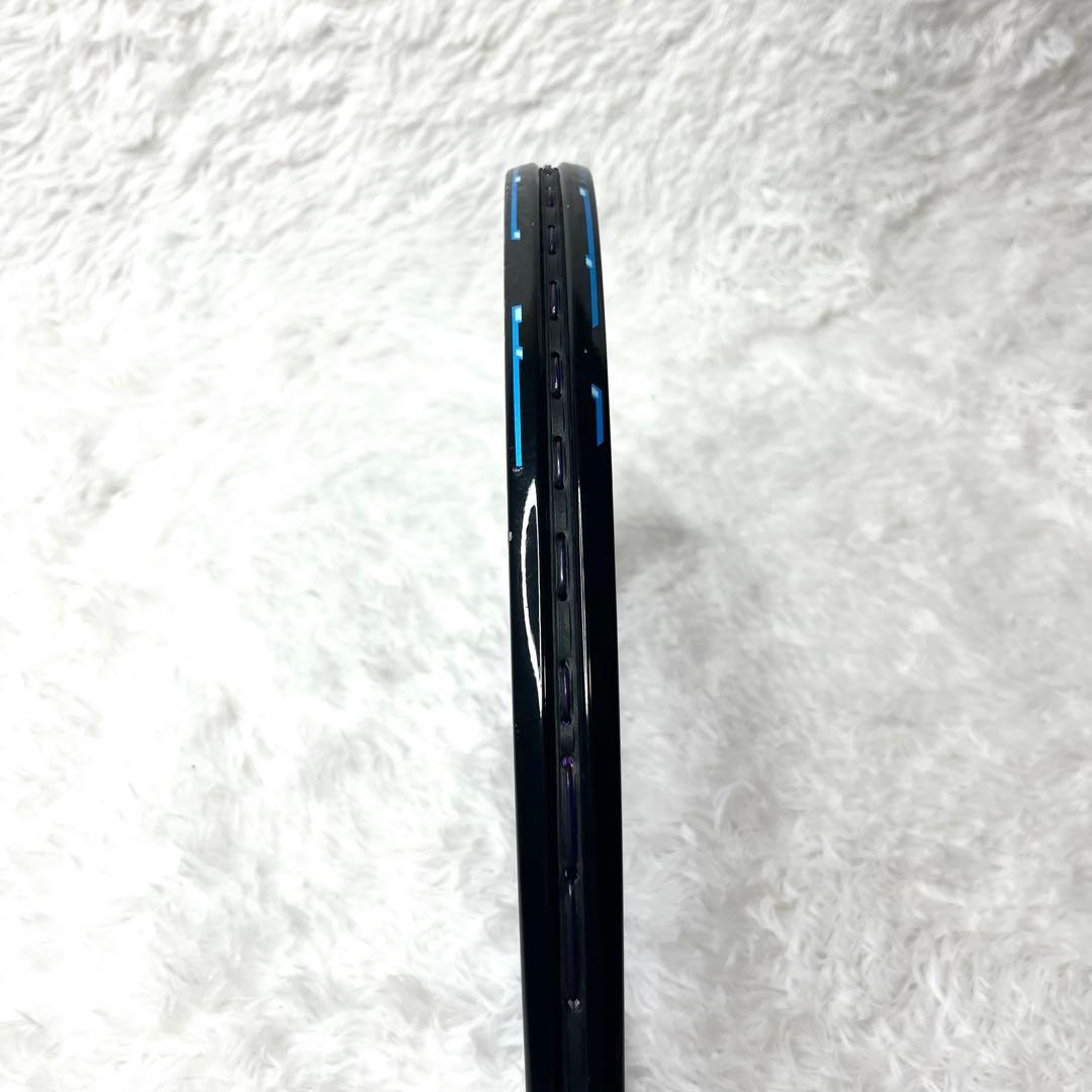 【美品】 ヨネックス ナノフォース8v REV UL1 ソフトテニスラケット 黒