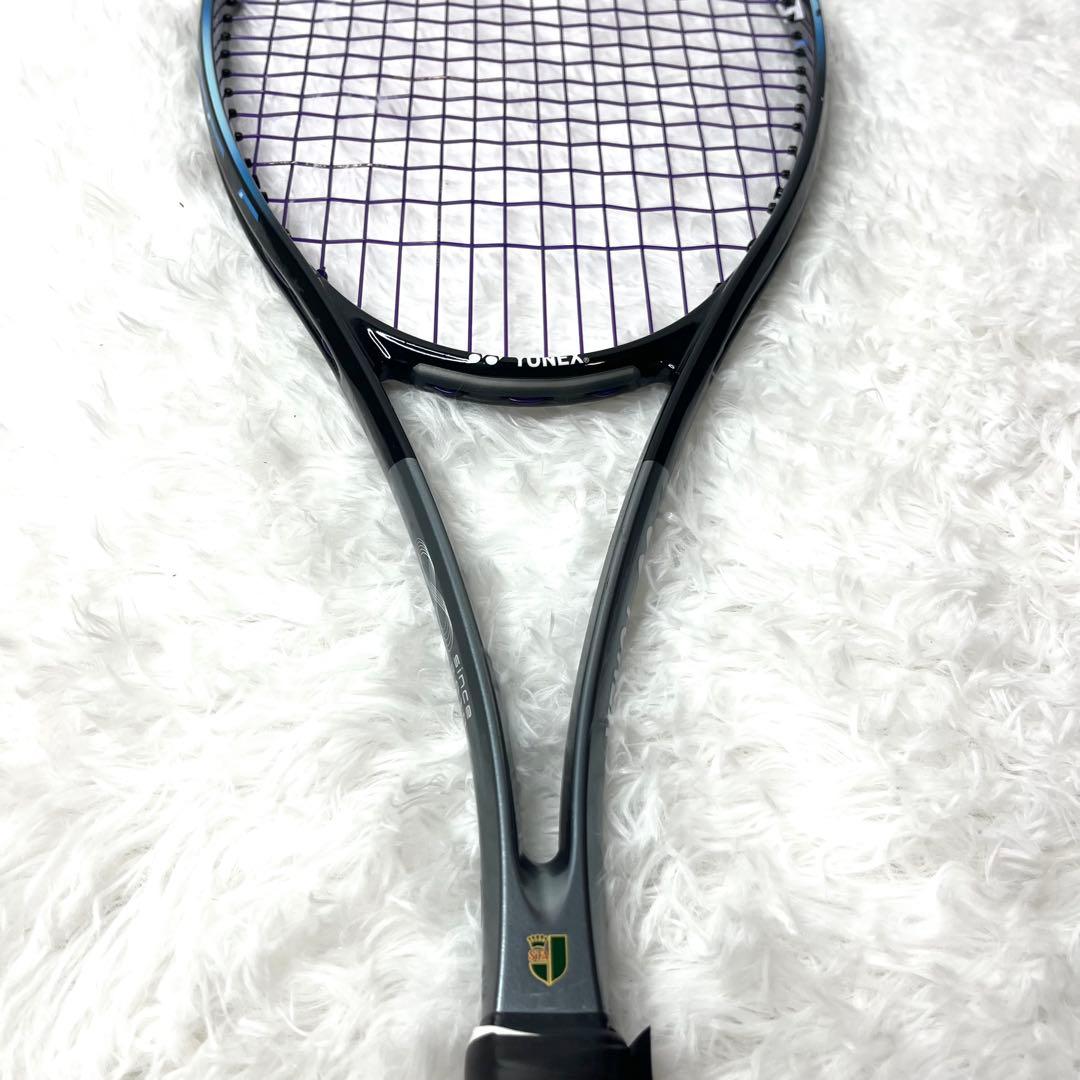 【美品】 ヨネックス ナノフォース8v REV UL1 ソフトテニスラケット 黒