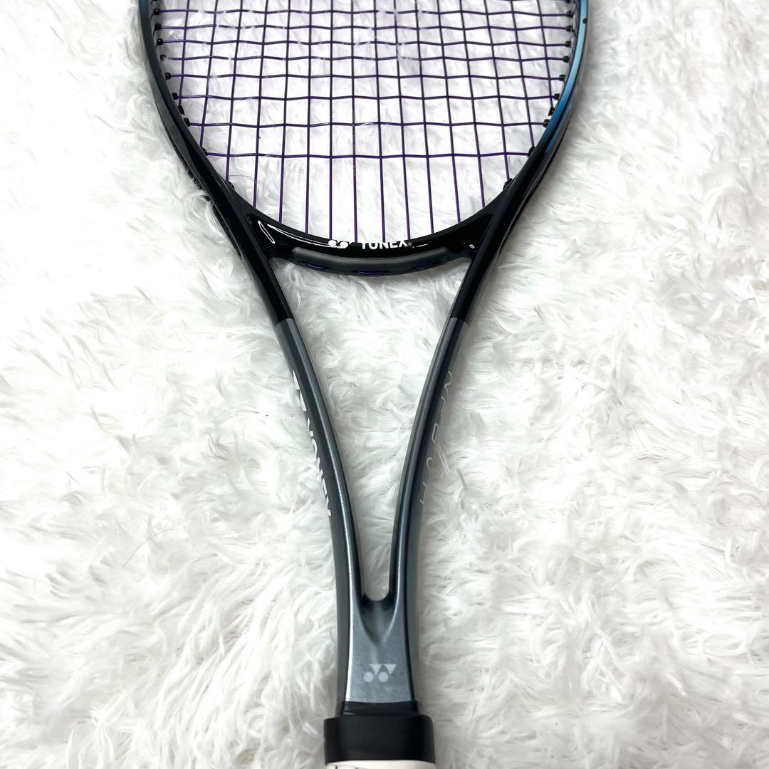 【美品】 ヨネックス ナノフォース8v REV UL1 ソフトテニスラケット 黒