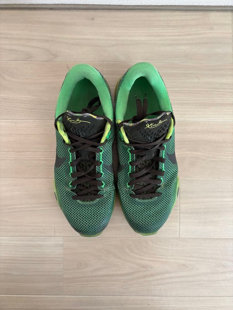 Nike Kobe バスケットボールシューズ グリーン/ブラック