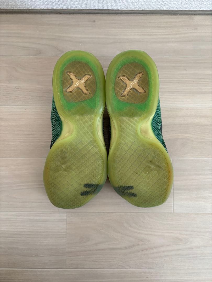 Nike Kobe バスケットボールシューズ グリーン/ブラック