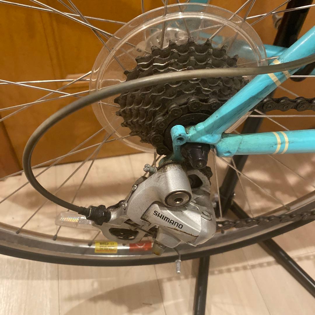 BRUNO TOUR26インチ水色 自転車 本体　身長150〜