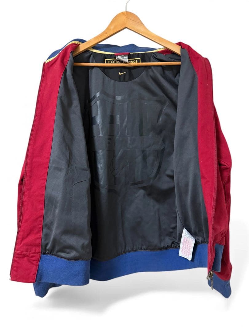NIKE FCバルセロナ ボンバージャケット M 赤青