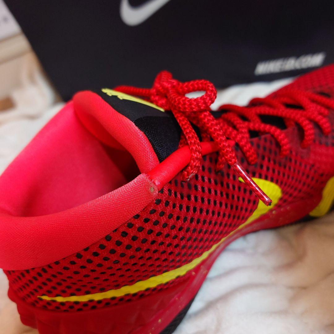 希少モデルNIKEカイリー1バスケットボールシューズ レッド×イエロー ナイキ