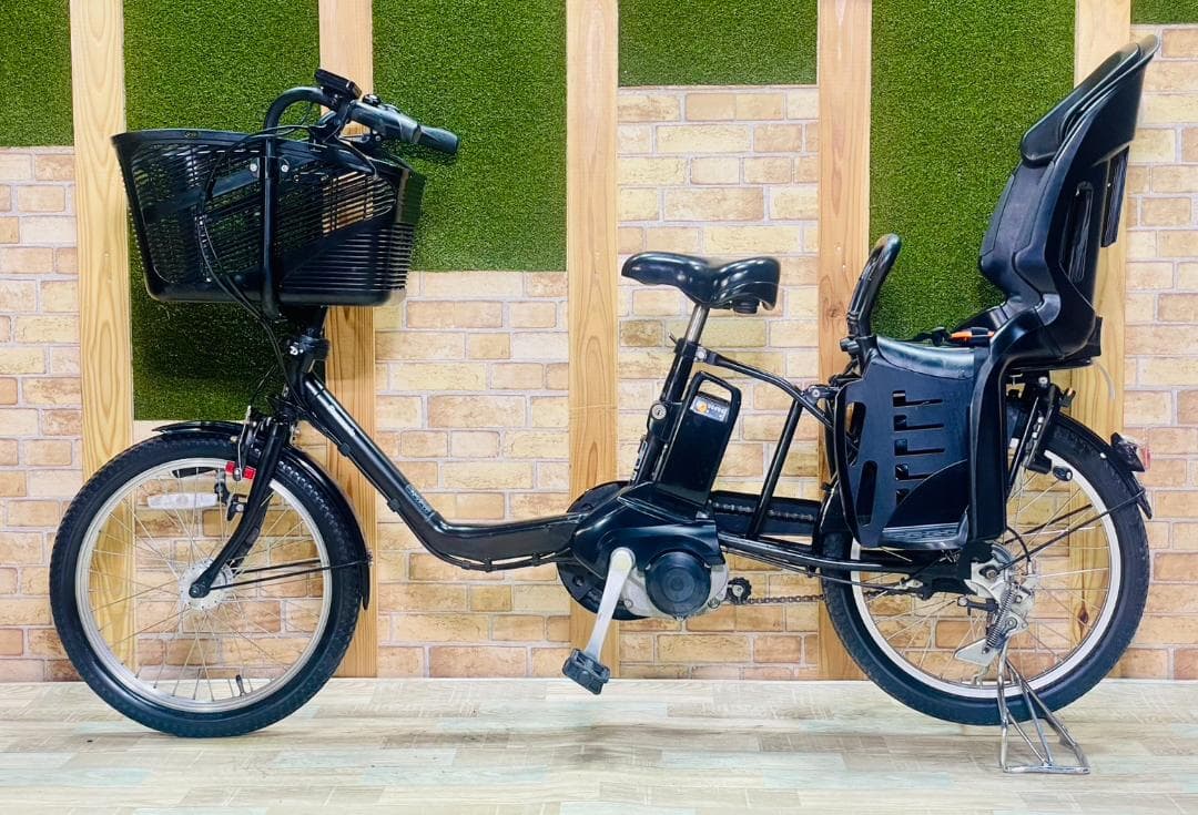 マットブラック系 パナソニック 子供乗せ電動アシスト自転車 H3389