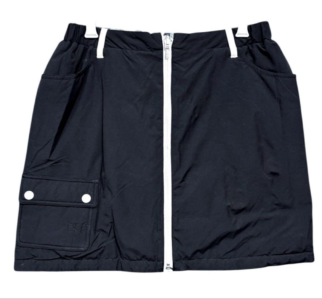 munsingリバーシブルダウンベスト スカート　セットアップ M&Lサイズ