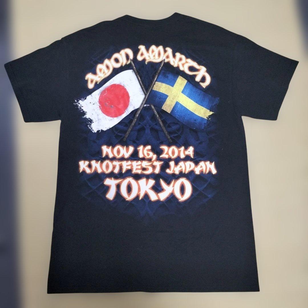 AmonAmarth Knotfest Japan 2014 Tシャツ Mサイズ