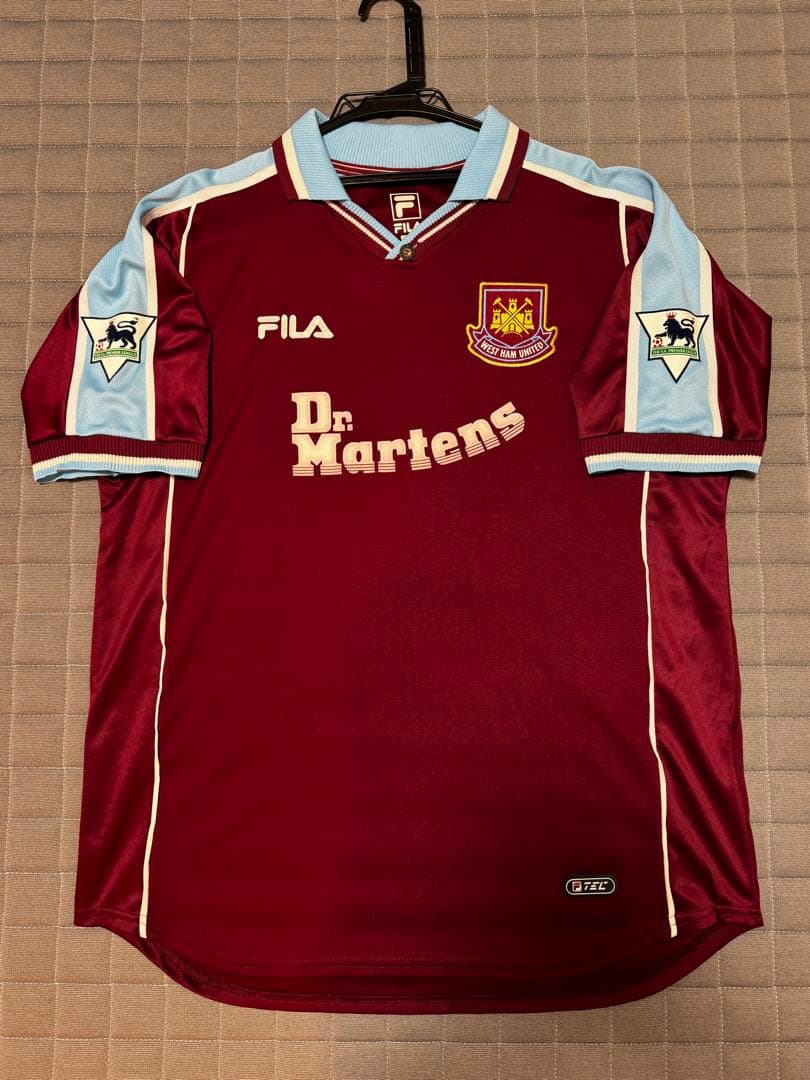 ウェア West ham 98/99  Rio Ferdinand