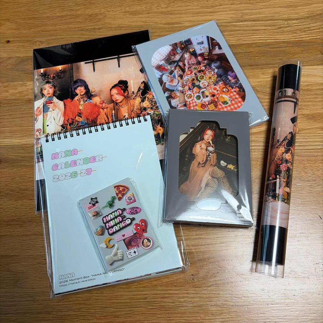 HANA NIHA DANGO 2026 Moment Box 6点セット