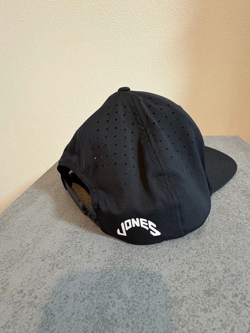 JONES ジョーンズ キャップ　スクリプト ロープ ブラック