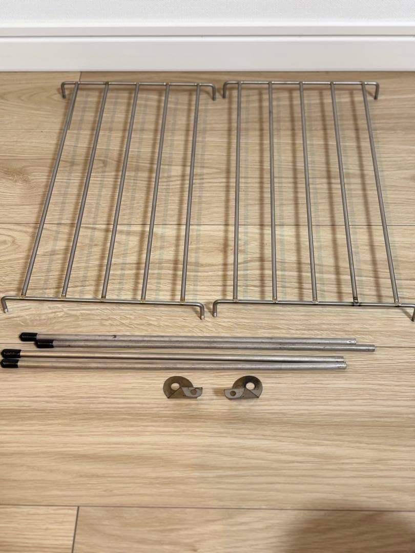 POMOLY TIMBER チタン薪ストーブ 軽量 2.3Kg ガラス窓付き