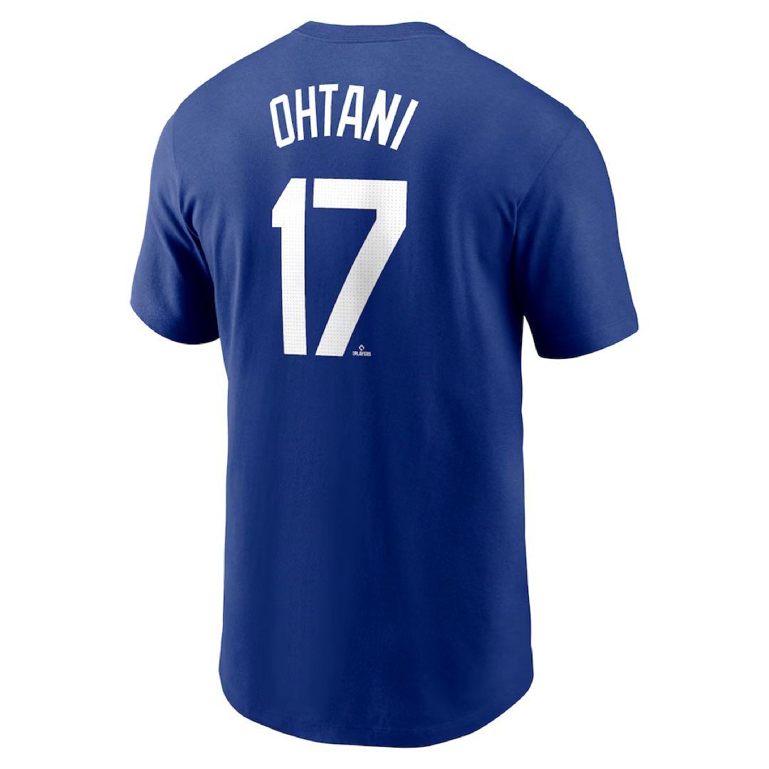 XL ナイキ ドジャース 大谷翔平 Tシャツ ブルー MLB ユニフォーム