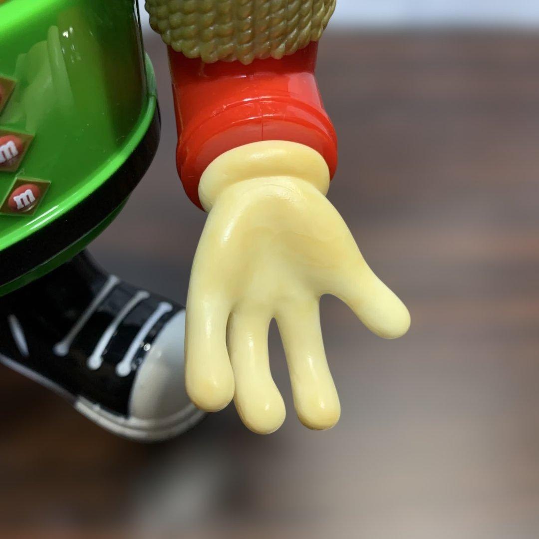 m&m's くるみ割り人形 ディスペンサー オレンジ