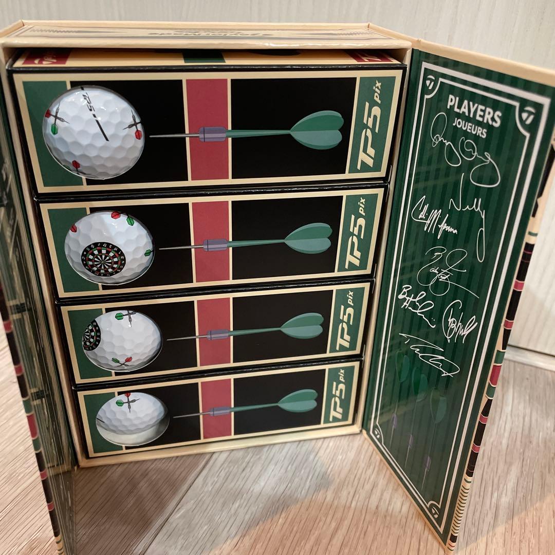 希少　テーラーメイド　TP5 ゴルフボール　ダーツ柄