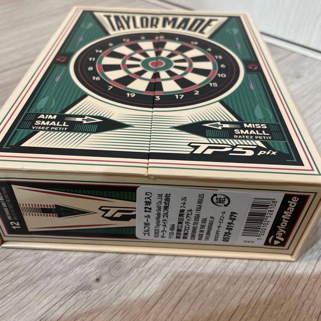 希少　テーラーメイド　TP5 ゴルフボール　ダーツ柄