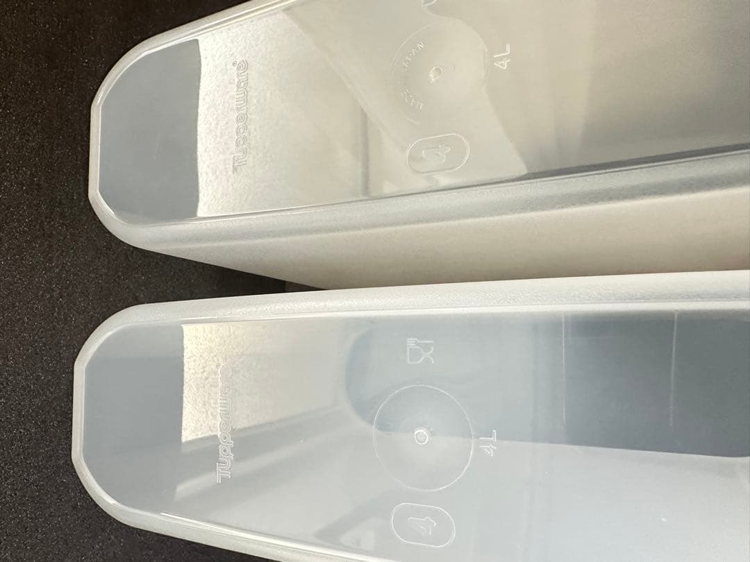 新品 希少 タッパーウェア スーパーオーバル ＃４⭐︎2個訳あり