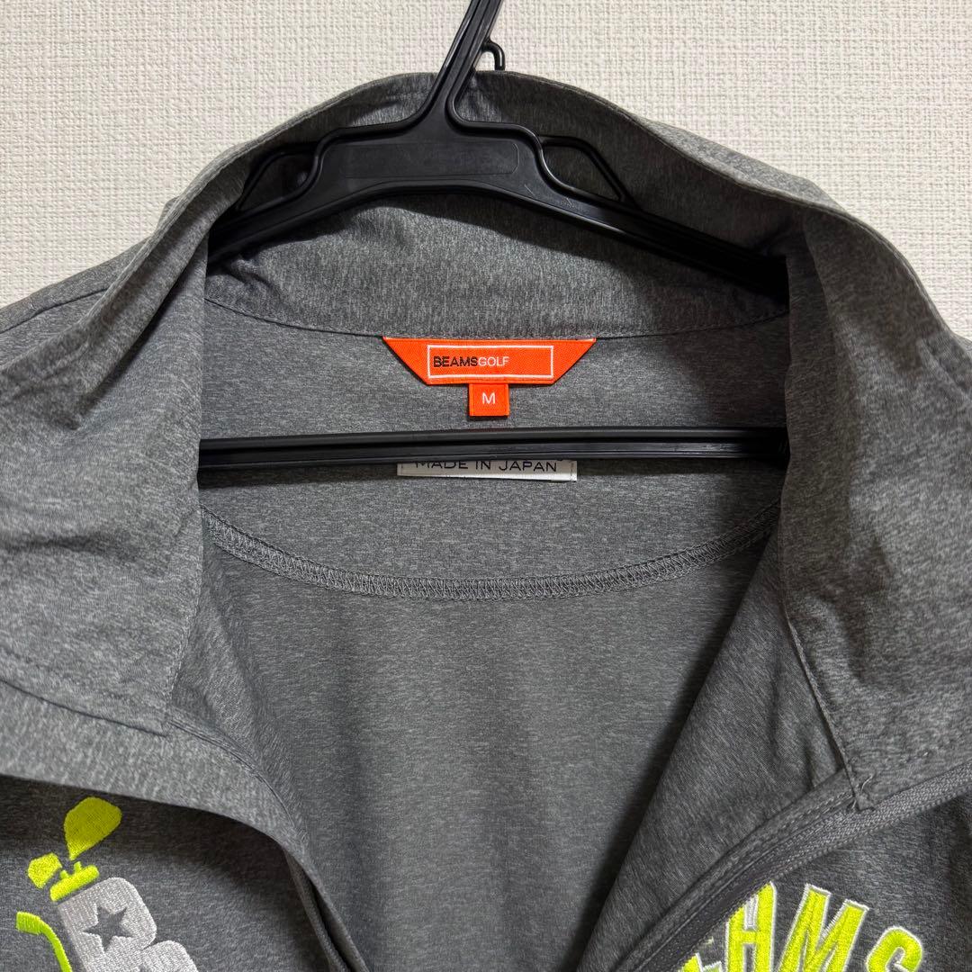 【美品】BEAMSGOLF ビームスゴルフ　メンズブルゾン　ジャケット　M