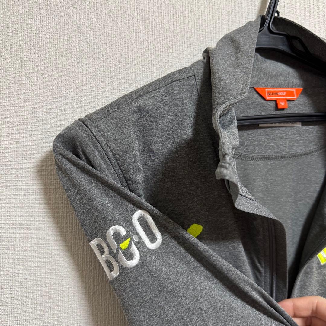 【美品】BEAMSGOLF ビームスゴルフ　メンズブルゾン　ジャケット　M