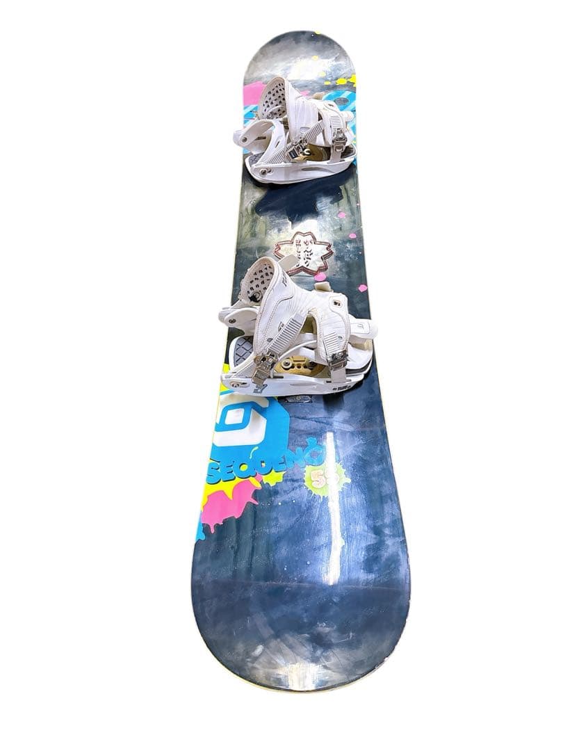SALOMON スノーボード FLOW バインディング付セット グラフィック柄
