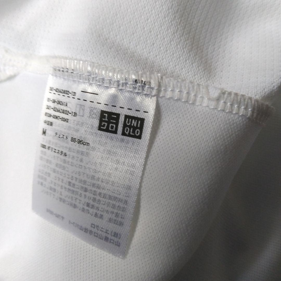 新品未使用UNIQLO フェデラーモデルホワイト Vネック Tシャツ M