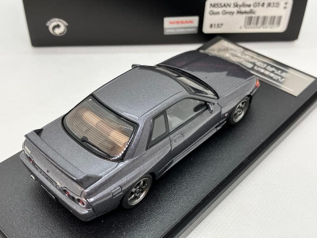 ★1/43★ニッサン スカイライン GT-R★R32★ガングレーメタリック★日産