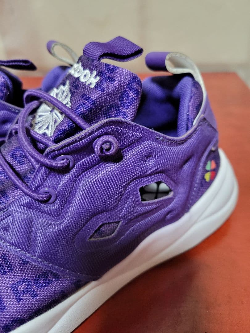 ももクロ Reebokリーボック スニーカー れにちゃん パープル 23.5cm