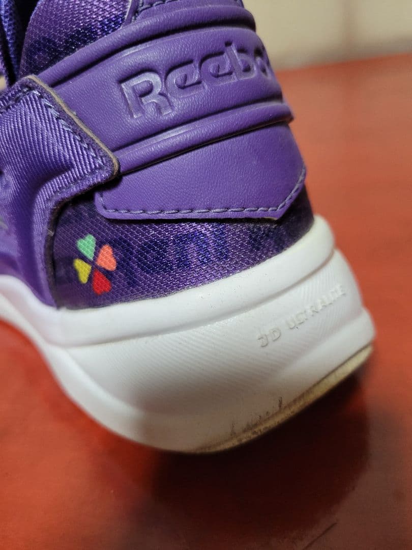 ももクロ Reebokリーボック スニーカー れにちゃん パープル 23.5cm