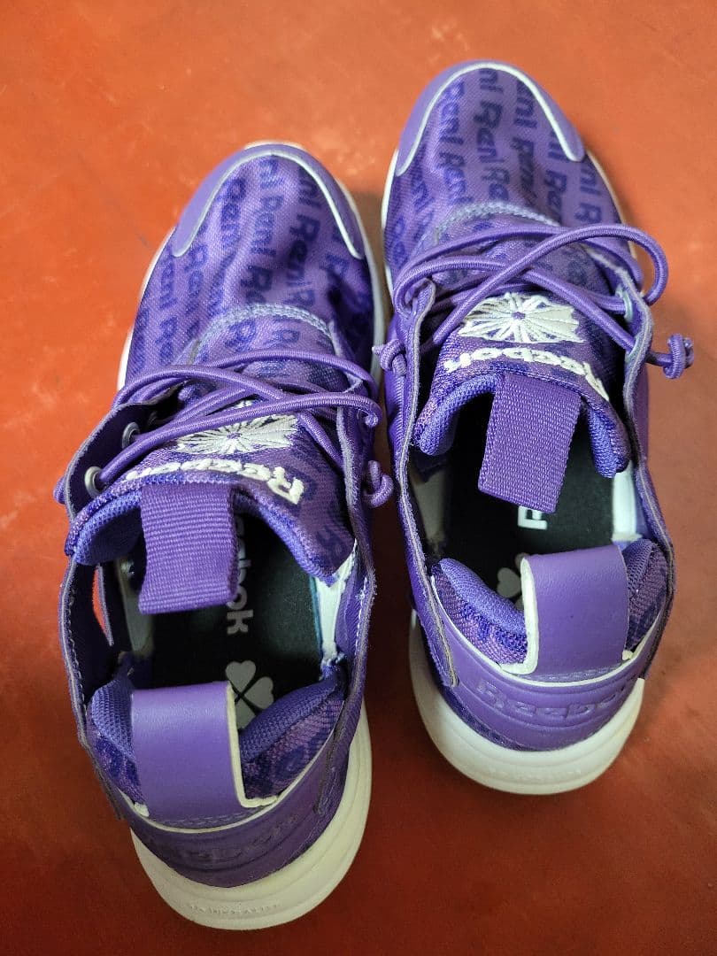 ももクロ Reebokリーボック スニーカー れにちゃん パープル 23.5cm