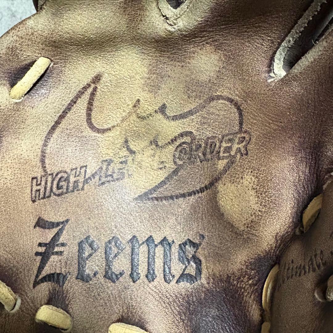 Zeems ジームス 硬式グローブ 内野手用 ハイレベルオーダー　上位ライン