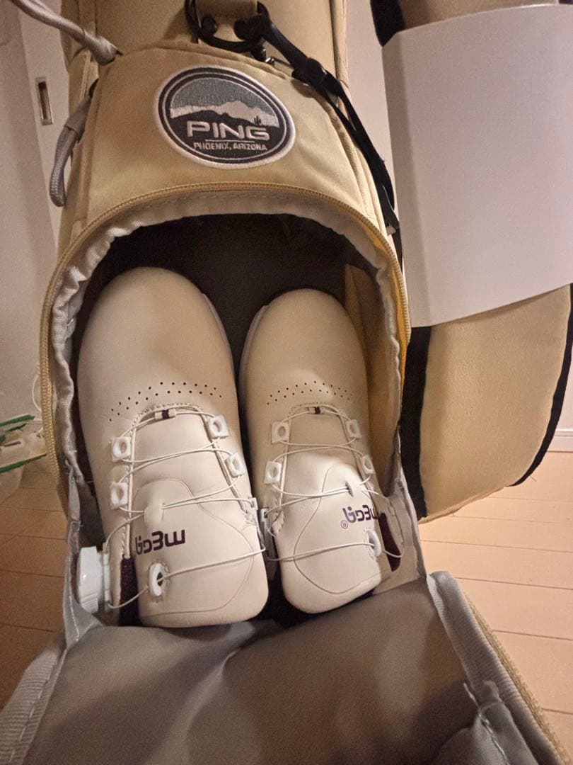 PING ARTIZON キャディバッグ ベージュ