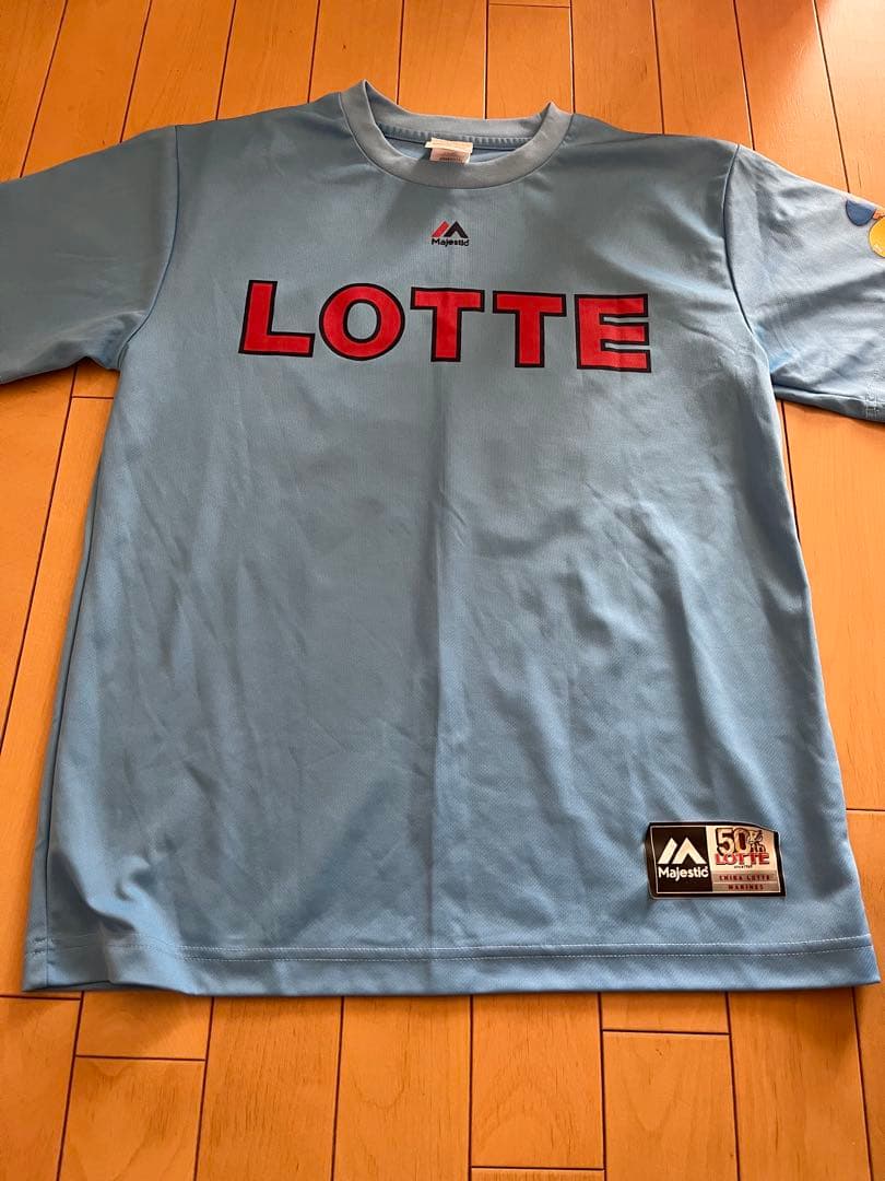 ロッテオリオンズ　村田兆治50周年TシャツL復刻ユニフォーム千葉ロッテマリーンズ