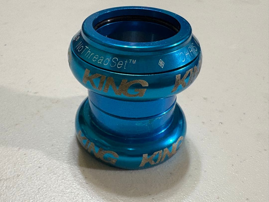 貴重廃版色 CHRIS KING クリスキング 1-1/8 Turquoise