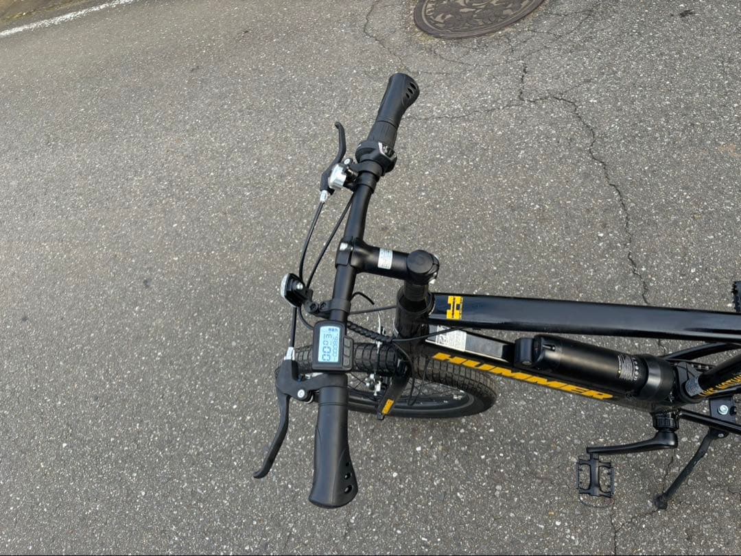 電動自転車　HUMMER 電動アシスト　ハマー