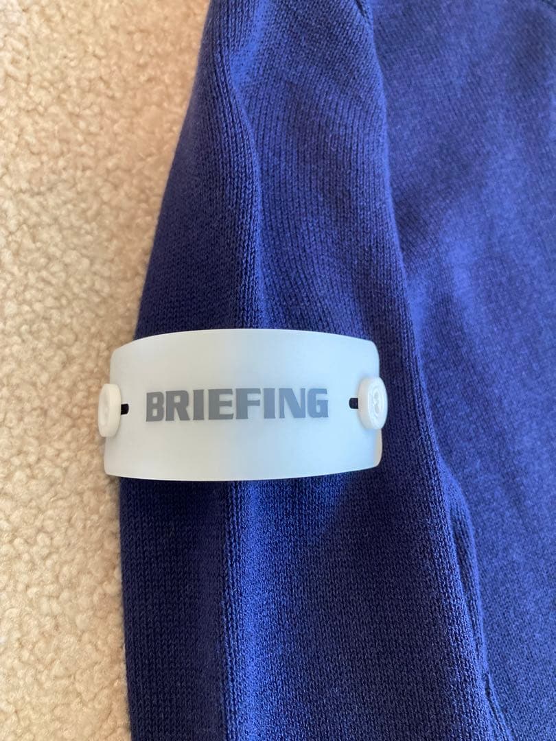 新品＊BRIEFING ブリーフィング カシミヤ ニット レディース ゴルフ 紺
