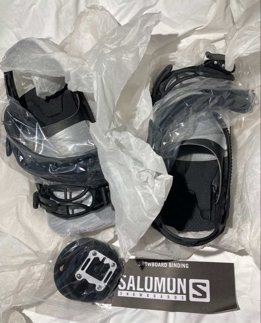 【チッカァ！】新品カーボンSALOMON クォンタムビンディングM