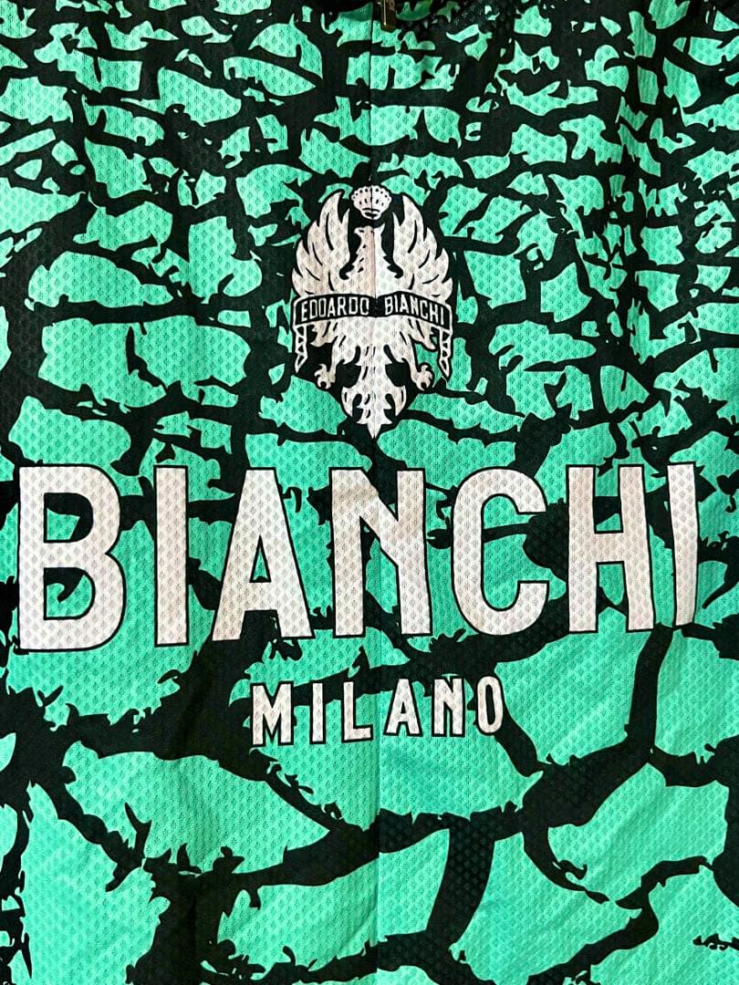 美品⭐️Bianchi／ビアンキ⭐️サイクルジャージ ＸＸＬ⭐️イタリア製