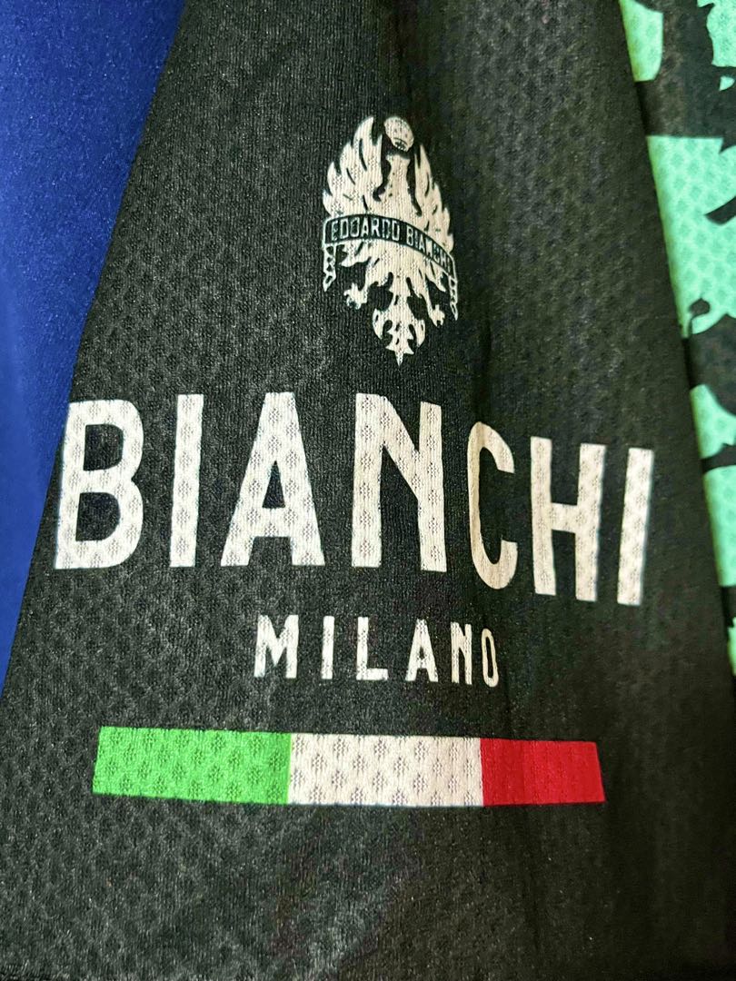 美品⭐️Bianchi／ビアンキ⭐️サイクルジャージ ＸＸＬ⭐️イタリア製
