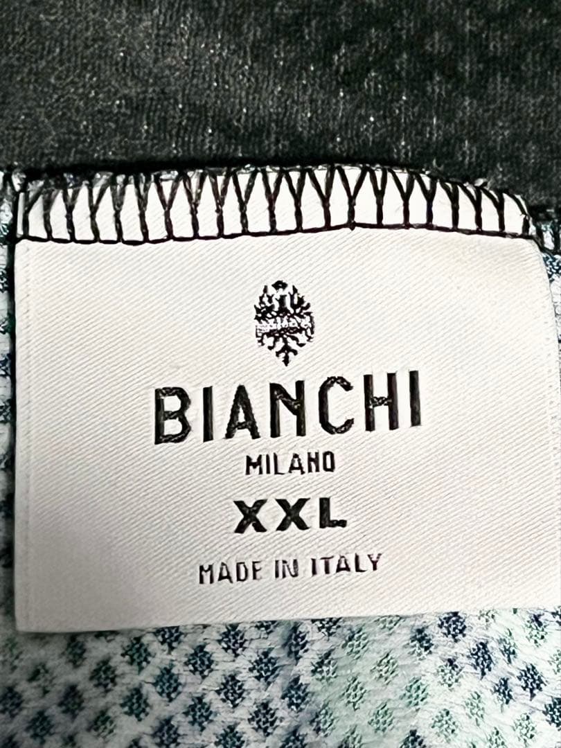 美品⭐️Bianchi／ビアンキ⭐️サイクルジャージ ＸＸＬ⭐️イタリア製