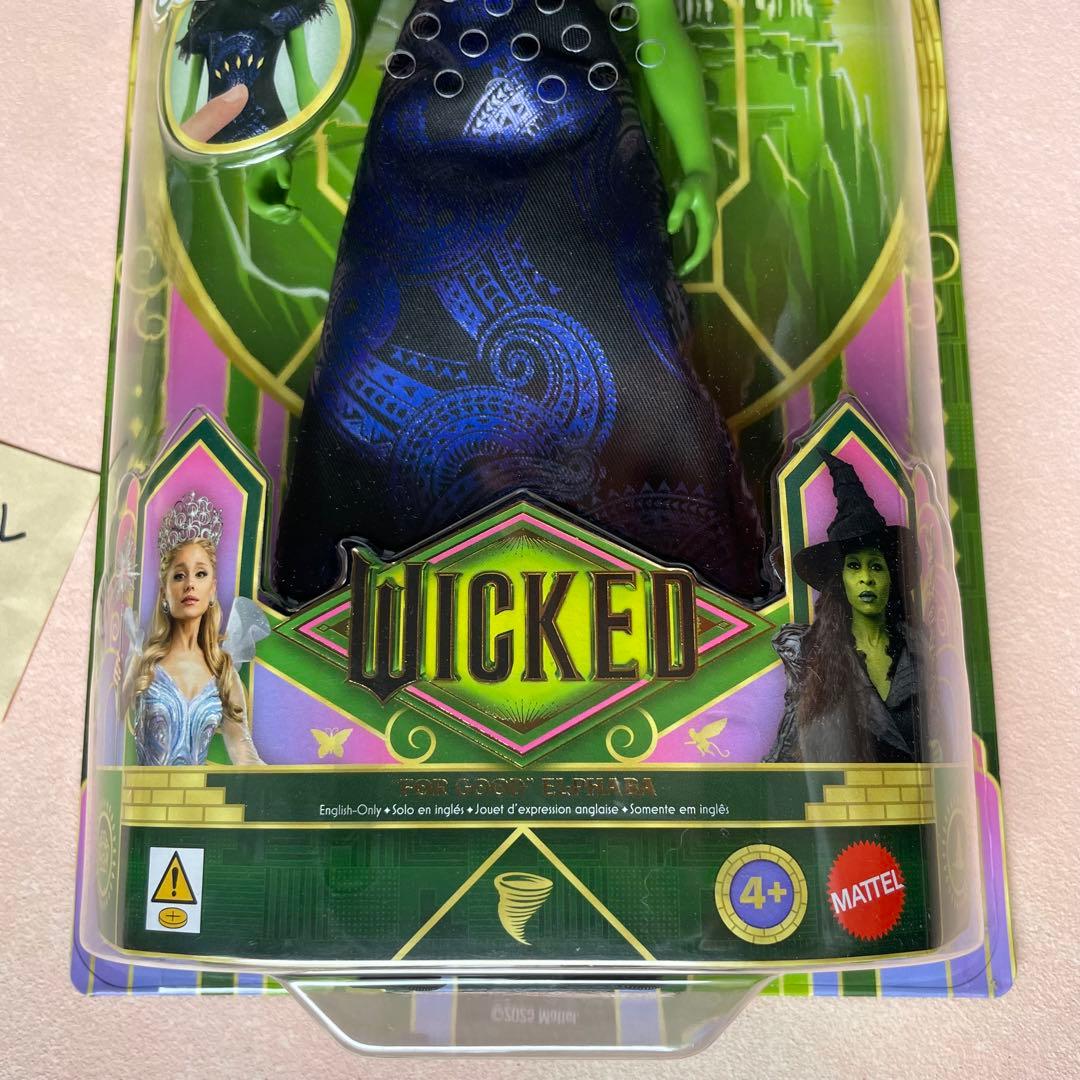 Wicked エルファバ シンギングドール　歌う　ウィキッド　人形　永遠の約束