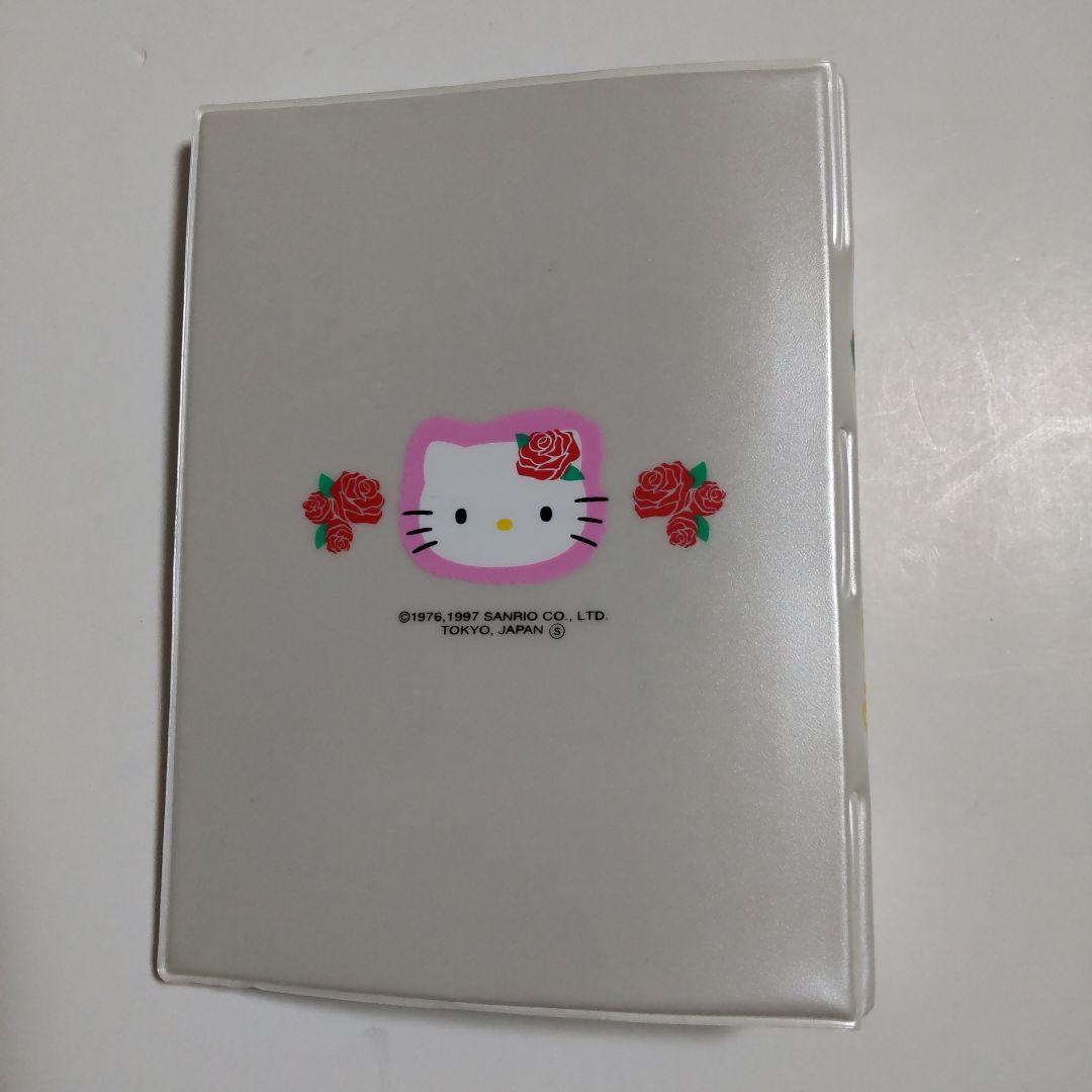 薔薇キティ 6穴手帳　平成レトロ　バインダー　1997 美品