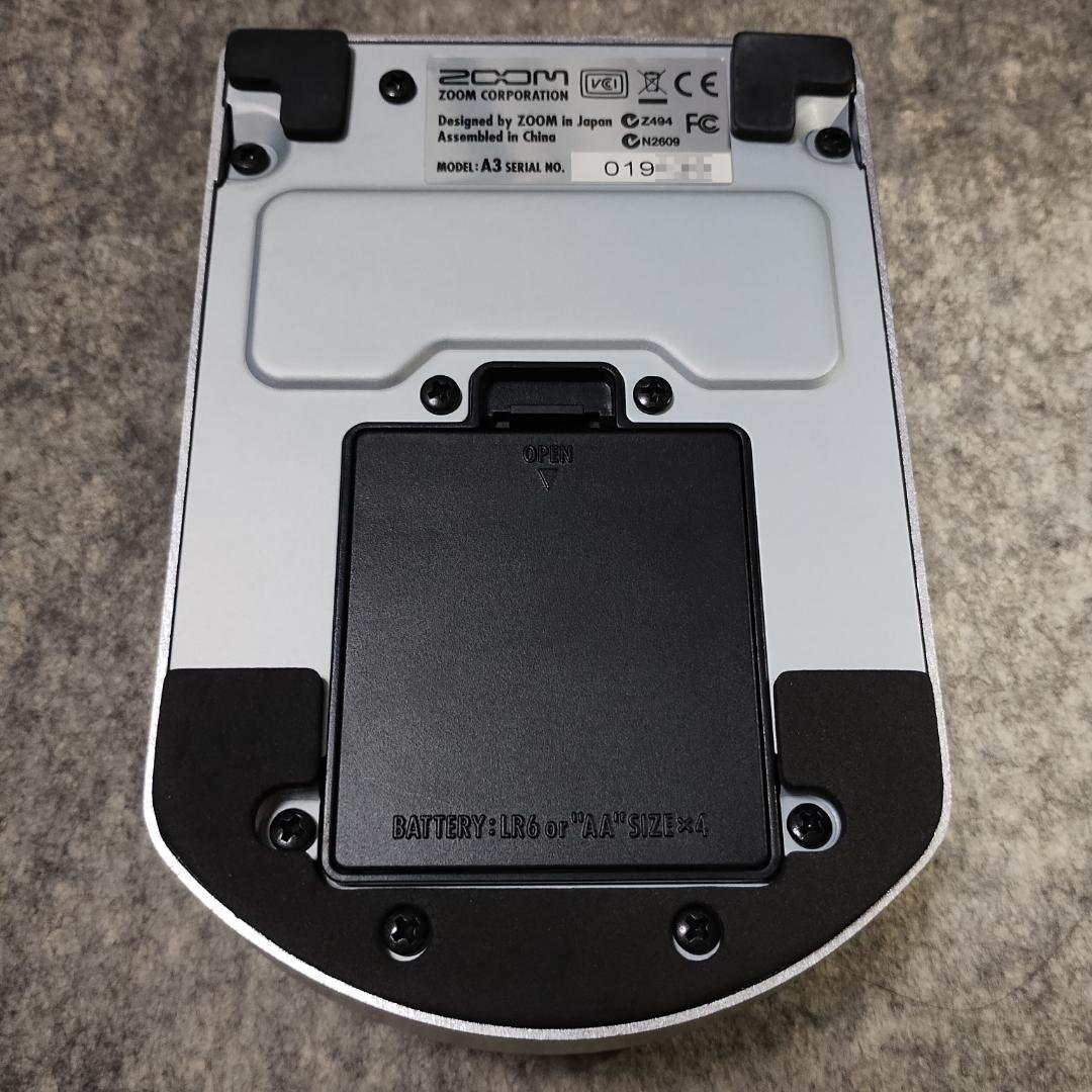 Zoom A3（アコースティックギター用エフェクター）