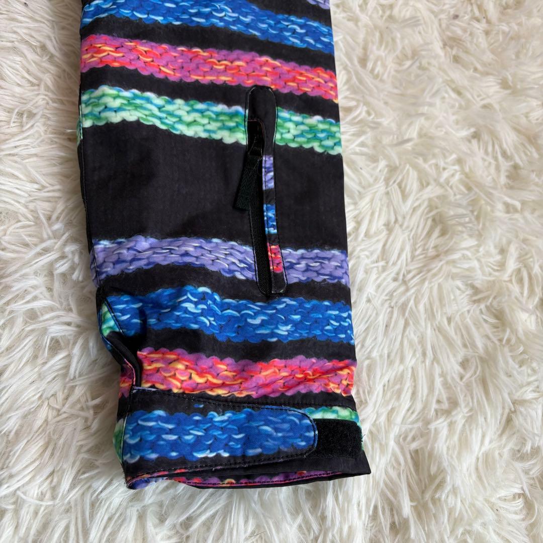 美品 ROXY スノーボードジャケット Mサイズ　アシックスarg パンツL