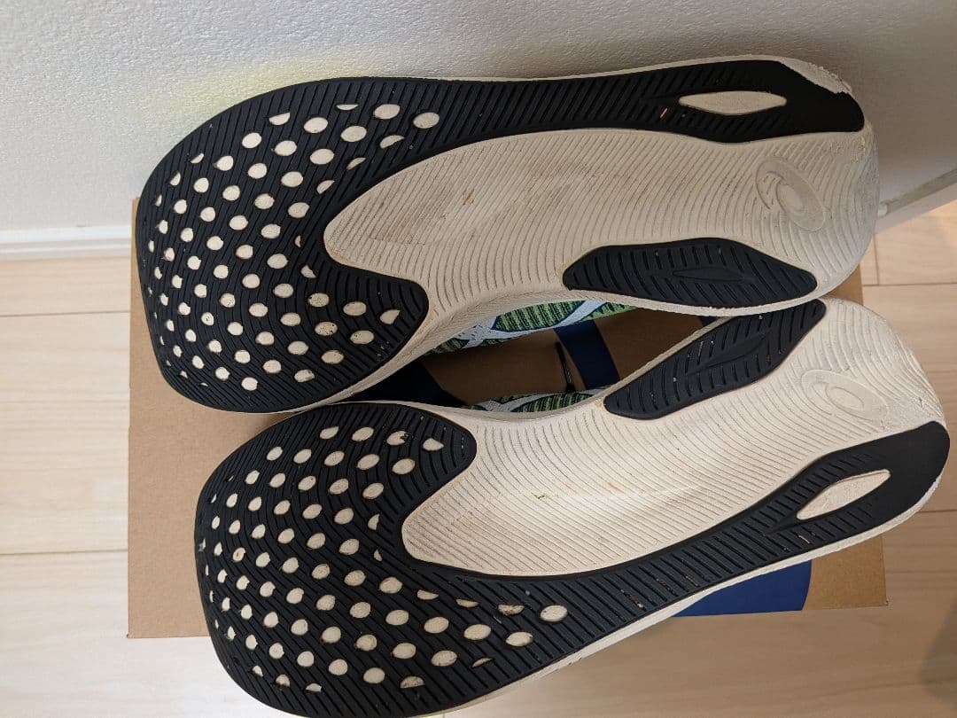 asics MAGIC SPEED2 26.5cm セーフティイエロー×ホワイト